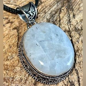 Rainbow Moonstone “The Visionary Stone” Pendant